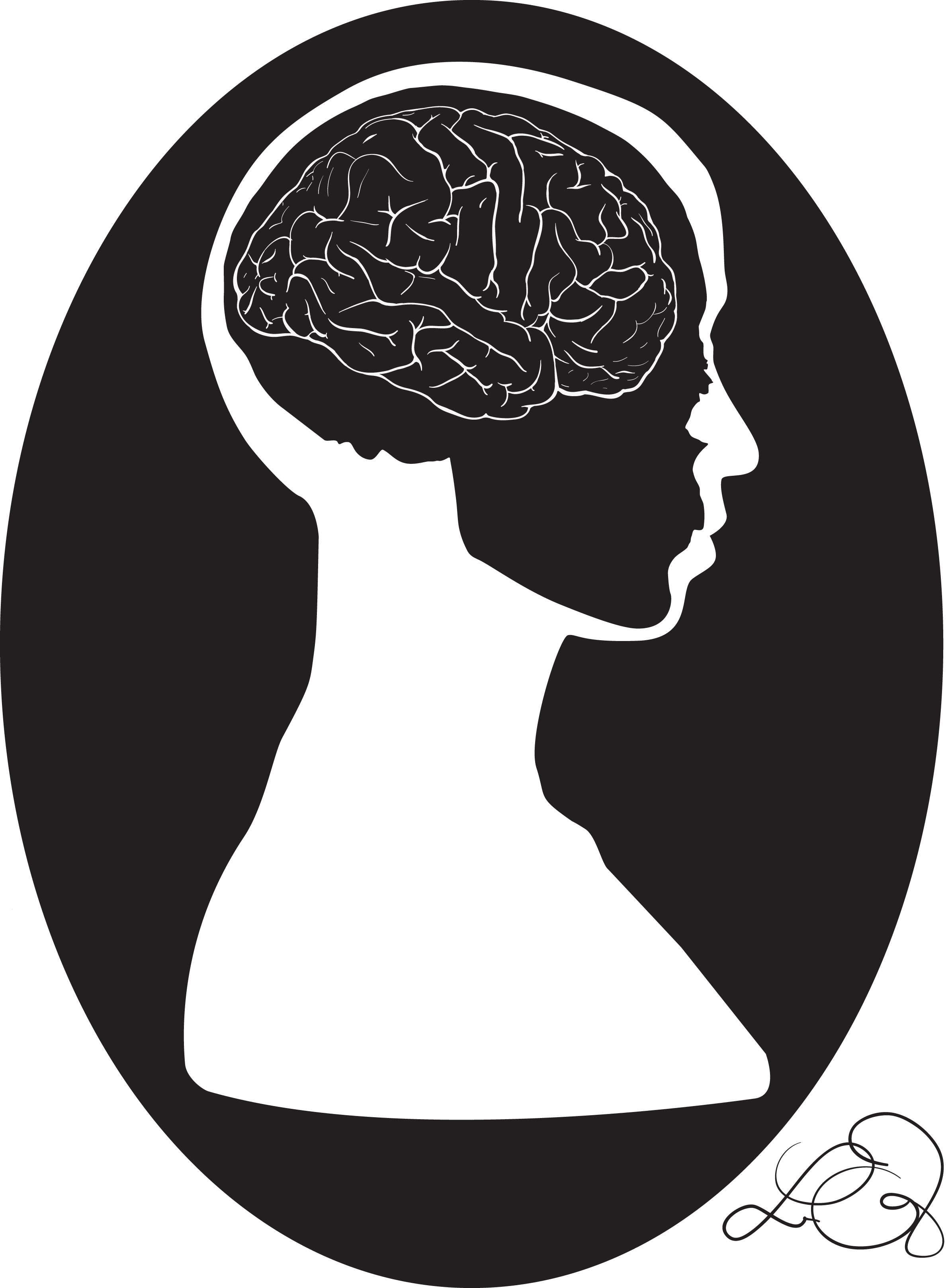 brain silhouette